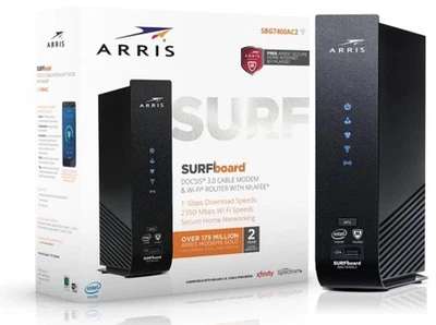 Arris SURFboard SBG7400AC2 New Refurbished - Image 1 of 4