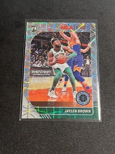 2019-20 Panini NBA Hoops Premium Stock - Jaylen Brown #7 Silver Laser Prizm - Bild 1 von 2