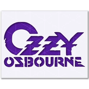 Ozzy Osbourne Stencil – Guitar Legend, Ozborne, Osborne, Ozbourne - Picture 1 of 5