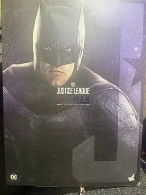 Figura de lujo de Batman Liga de la Justicia coleccionable escala 1/6 MMS456 Hot Toys, Bruce Foto 1 de 4