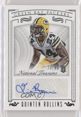 2015 Panini National Treasures Signatures /99 Quinten Rollins Rookie Auto RC - Image 1 of 2