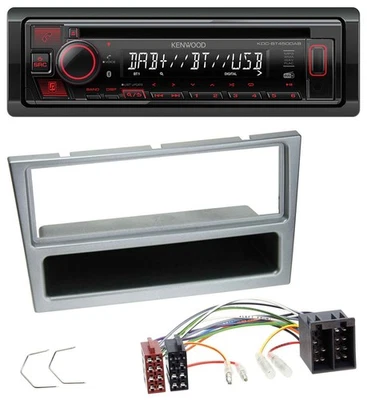 Kenwood MP3 CD USB Bluetooth DAB Autoradio für Opel Combo C Corsa C Meriva Tigra - Bild 1 von 4