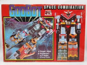 NUOVO God Sigma Godbot Space Combination Diecast Metal Vintage Made in Taiwan - Picture 1 of 8