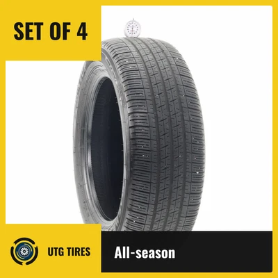 Set of (4) Used 205/55R16 Dunlop Enasave 01 AS 91H - 7/32 - Image 1 of 4
