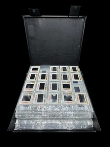 Vintage Floral Orchid Slide Photograph Lot Labeled Flowers Collection Botanist - Picture 1 of 10