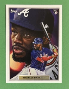 2023 Topps Michael Harris II Rookie Card GAME WITHIN THE GAME #1 - Afbeelding 1 van 2