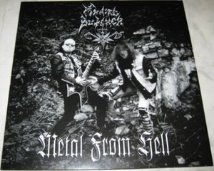 MANIAC BUTCHER / INFERNO Metal From Hell / Chrám… SPLIT LP - Imagen 1 de 7