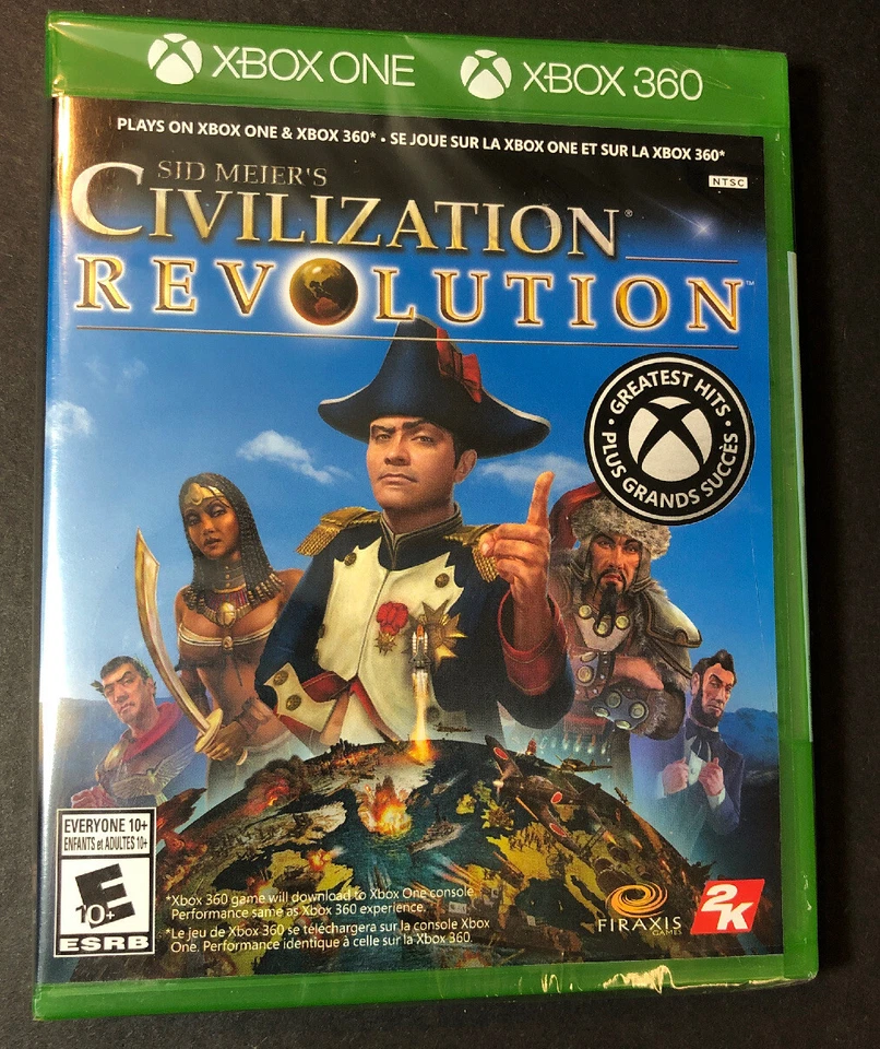Sid Meier's Civilization Revolution [ G2 Case ] (XBOX ONE / XBOX 360) NEW - Image 1 of 4