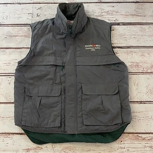 Vintage WearGuard Vest Pacific Bell East Shore Safety 1992 Size Medium - Picture 1 of 7