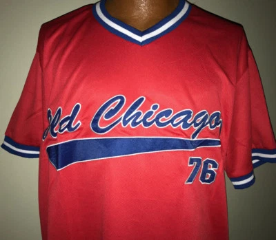 OLD CHICAGO PIZZA & TAPROOM VNECK PULLOVER EMBROIDERD JERSEY ADULT XLARGE - Image 1 of 4