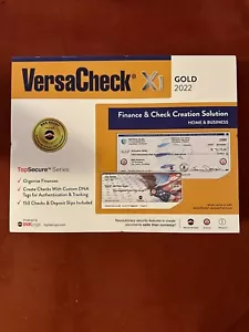 VersaCheck X1 Gold 2022 Personal Finance & Check Creation NEW - Picture 1 of 3