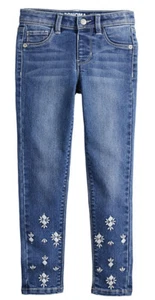 Girl’s SONOMA "Goods For Life" Embellished Midrise Jegging Jeans Size 5 NWT - Picture 1 of 8