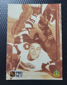 1991-92 Pro Set TERRY SAWCHUK The True Mr. Zero HOF Detroit Red Wings Card #343 - Picture 1 of 2