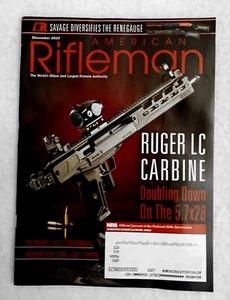 American Rifleman Magazine December 2022 Ruger LC Carbine NRA - Bild 1 von 1