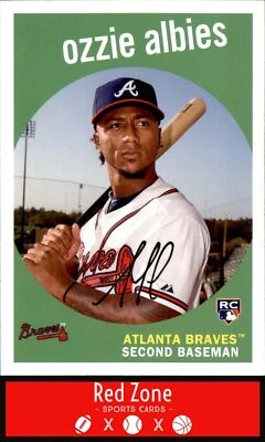 2018 Topps Archives - #18 Ozzie Albies NM/NM+ - Image 1 of 2
