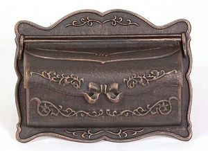 BWM-R Better Box Mailboxes Decorative Cast Aluminum Wall Mount Mail Box BRONZE - Picture 1 of 1