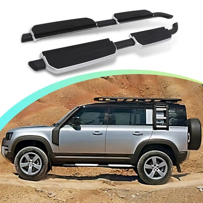 estriberas para Land Rover Defender 110 2020-2025 130 peldaños laterales barras Nerf Foto 1 de 4