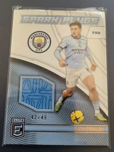 PANINI DONRUSS FIFA SOCCER 22-23, JACK GREALISH, SPARK PLUGS, 42/49 - Picture 1 of 2