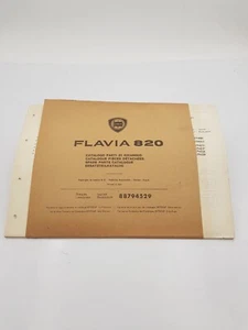 Manuale officina Lancia Flavia 820 aggiornamento catalogo dell parti di ricambio - Foto 1 di 24