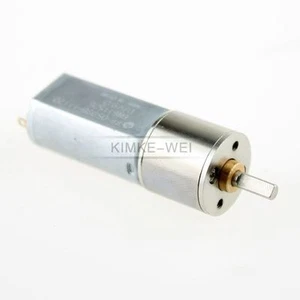 16mm Getriebe Motor elektrisch 12V 150 U/min für Modellbau neu - Picture 1 of 8