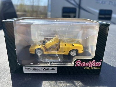 DetailCars Lamborghini Diablo Yellow Art 112 Diecast Model Car 1:43 - Image 1 of 4