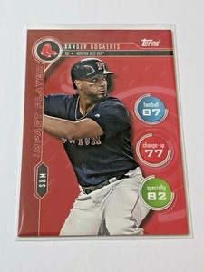 2020 Topps Baseball Topps Attax Impact Player - Xander Bogaerts - Boston Red Sox