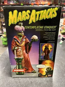 Mars Attack Contemplating Conquest Screamin’ Model Kit 1995 Topps NIB Sealed - Picture 1 of 7