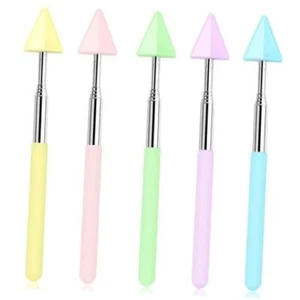 5Pcs Teacher Pointer Stick, Telescopic Adjustment School Supplies Pointer - Picture 1 of 8