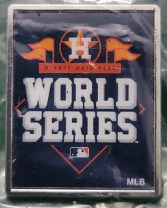 2021 Houston Astros World Series Media Lapel Pin WinCraft NEW - Picture 1 of 3