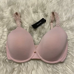 Natori 30DDD Bra Pink Luxe Full Fit Underwire Back Close 732080 NEW - Picture 1 of 9