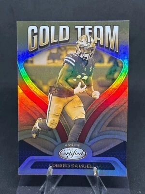 Deebo Samuel 2022 Certified Gold Team Bronze Mirror /249 #GT-20 49ers - Image 1 of 2
