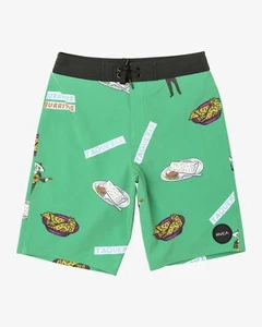 RVCA Boy's Board Shorts VA TRUNK - VGN - Size 24 - NWT  - Picture 1 of 1