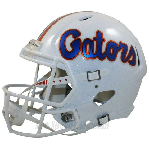 Florida Gators White Riddell Speed Full Size Replica Football Helmet Cover