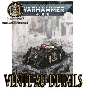Warhammer 40000 Sisters of Battle Rhino Vente au détail Spare parts - Imagen 1 de 25