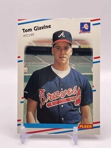 1988 Tom Glavine Fleer #539 Rookie Atlanta Braves - Bild 1 von 2