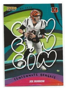 2022 Panini Instant Joe Burrow My City Limited Print Card /1860 - Bild 1 von 2