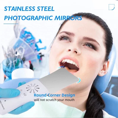 Espejo oclusal dental Reflector espejo de foto intraoral LED sin niebla Mirrors - Image 1 of 4