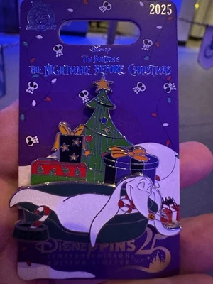 2025 Disney Parks Nightmare Before Christmas - Sleeping Zero Pin - LE 4000 - Image 1 of 4
