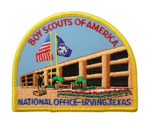 Boy Scouts of America National Office Patch Irving, TX - Picture 1 of 1