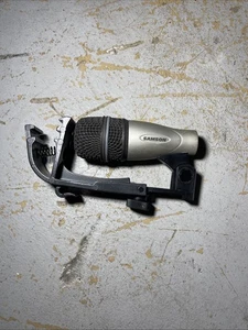 Samson Q Tom Microphone For Rack/Floor Toms+DMC100 Drum Clip Set QTOM Mics NICE! - Picture 1 of 3