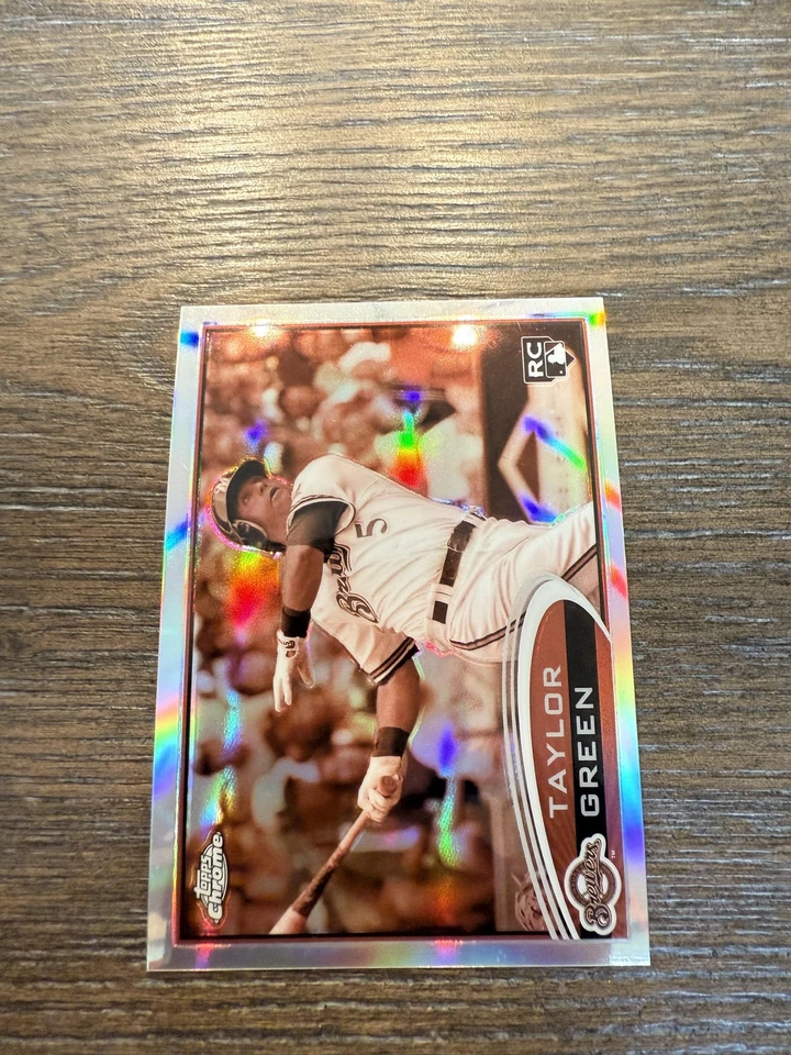 2012 Topps Chrome #179 Taylor Green Sepia Refractors #/75 - Image 1 of 2