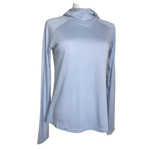 Free Fly Bamboo Lightweight Weekender Hoody Women's Blue Mist XS UPF 40 - Picture 1 of 7