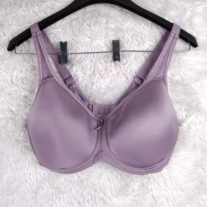 Wacoal Basic Beauty T-Shirt Underwire Bra 853192 Solid Purple Size 36DDD - Picture 1 of 6