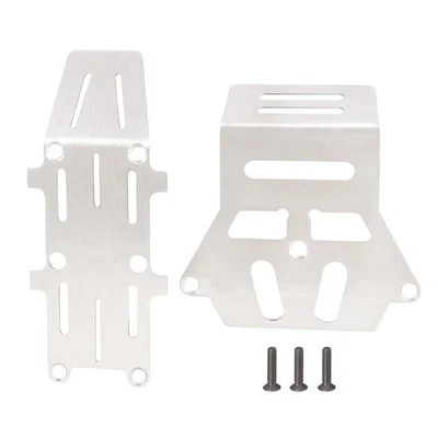 LCX 1/10 RC Stainless Steel Skid Plate Guard for Tamiya Hornet EVO Grasshopper - Image 1 of 4