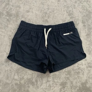 Vuori Shorts Womens Large Blue Performance Clementine Lined Running Gym Stretch - Picture 1 of 10