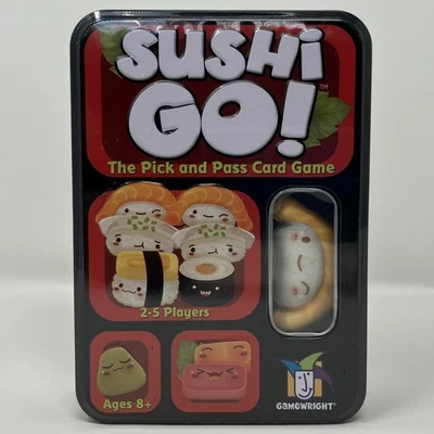 Sushi Go! Card Game Pick Pass 2-5 Players Travel Strategy Gamewright - New - Image 1 of 4