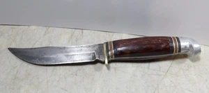 VTG 1940s50s Official Boy Scouts America Patented Fixed Blade Knife 1 of a Kind - Picture 1 of 15