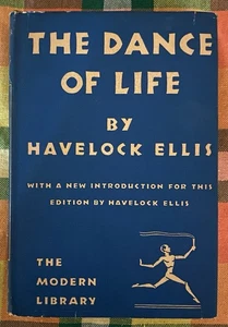 Havelock Ellis, The Dance of Life pre-1946 Modern Library HC DJ orig. 95 cents - Picture 1 of 8