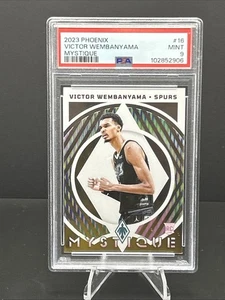 2023 PANINI PHOENIX MYSTIQUE #16 VICTOR WEMBANYAMA RC PSA 9 🔥🏀🔥 - Picture 1 of 3