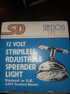 NIB Vintage Sea-Dog Line, Marine Stainless Adjustable Spreader Light. 405210-3. - Picture 1 of 5